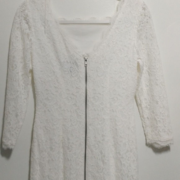 Adrianna Papell lace dress size 4 - Picture 8 of 16